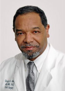 Dr. Gregory A. Antoine, a 1972 JSU graduate who is an expert in plastic and reconstructive surgery.