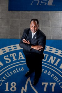 Terry Woodard, president of the JSU National Alumni Association, Inc.