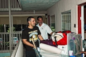 Tiger Plaza student and parent