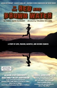 Red and Brown Water Poster 001