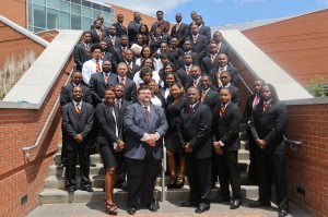 Professor Mark Anthony (row one, third from right)