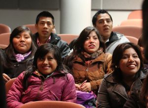 Visiting students from the Universidad Tecnologica de la Huasteca Hidalguense in Hidalgo, Mexico, enjoy a class at JSU. They are visiting as part of an initiative by the International Programs’ English as a Second Language Institute. (Photo by Charles A. Smith, JSU)