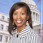 The Jackson State University National Alumni Association, Inc., Mid-Winter Conference luncheon speaker on Saturday, Feb. 28, 2015, is state Rep. Angela Cockerham (District 96).