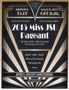 MISS JSU PAGEANT 2015 - 1