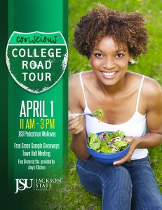 conscious College road tour flyer