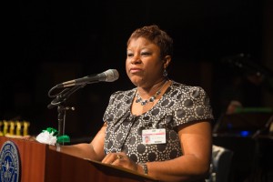 Dr.Valerie Bradley, Principal of Blackburn Middle School. Photo by Darrell Robinson, Jr.