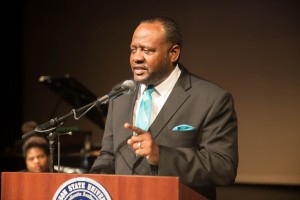 Dr. Daniel Watkins, Dean of the College of Education and Human Development. Photo by Darrell Robinson, Jr.