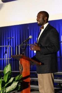 Jackson Mayor Tony Yarber said the city adopted Walker Alexander’s “Jubilee” as the novel for everyone to read. (Photo by Charles A. Smith)