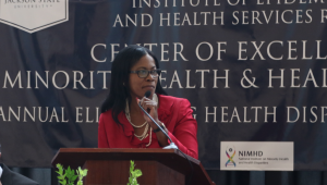 Dr. Marinelle Payton served as the conference organizer. (Photo by Spencer McClenty/JSU)