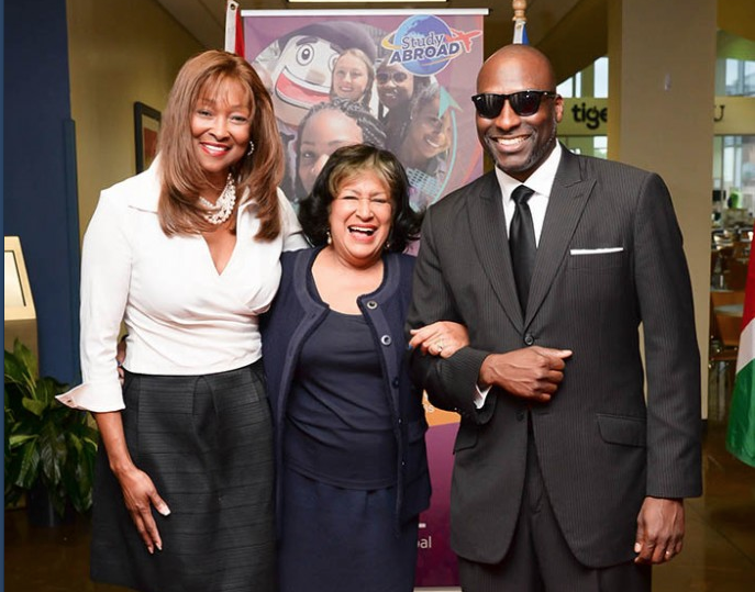 JSU President Carolyn W. Meyers recently attended the Passport documentary screening. She is joined by Dr. Priscilla Slade, special assistant to the provost for International Studies and Community Colleges, and Paul Scott, community college recruiter in the Office of Community College Relations. (Photo by Darek Ashley/JSU)