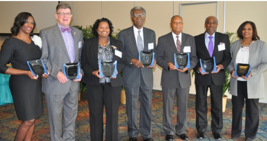 Inductees into the JSU Meteorology Hall of Fame.