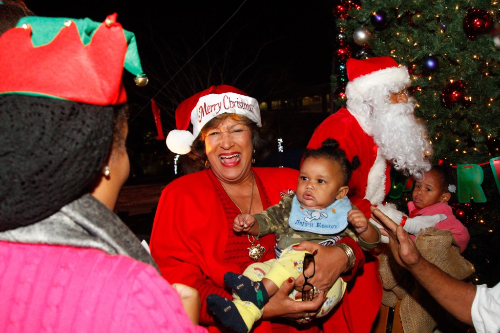 Holiday Under the Stars is a free public event that features refreshments and family activities with Santa Claus and Mrs. Claus. (Photo by Charles A. Smith/JSU)