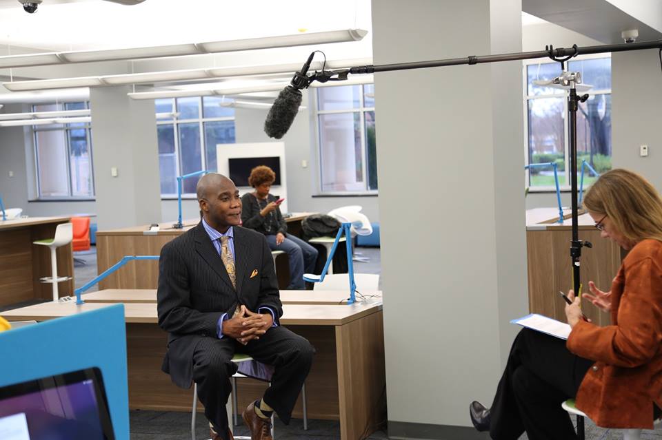 JSU alum Derrick Simmons shares how the university impacted his life as a student and present experiences as a politician. (Photo by Spencer McClenty/JSU)