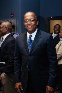 Robert Cook, chair of the Jackson State University Tiger Fund Athletic Foundation, said the18-month fundraising initiative aims to raise at least $2 million. (Photo by Justin Hardiman/JSU)