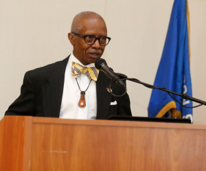 State Sen. Hillman Frazier, District 27, said, JSU is setting a good example for Mississippi by embracing all people regardless of cultural, geographical or other differences. (Photo by Anissa Hidouk/JSU)