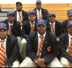 Donning JSU university caps, Chicago’s Urban Prep Academy graduates declare their interest in becoming Tigers.