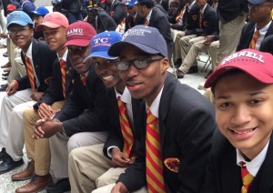 Young graduates of Chicago’s Urban Prep, including one showing an affinity to JSU, are excited about the next chapter of their lives. The academy boasts that 100 percent of its graduates have been admitted to colleges.