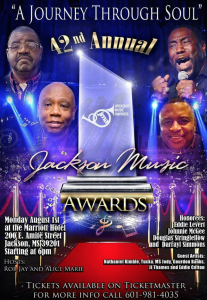 JSU staff member Doug Stringfellow among honorees at Jackson Music Awards on Aug 1.