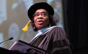 Dr. Evelyn J. Leggette, provost and senior vice president for academic affairs