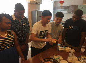 JSU students observe the art of authentic Chinese cuisine