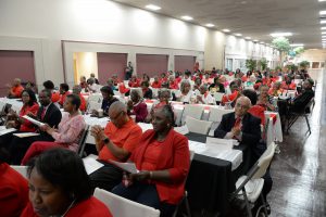 JHS participants and advocates listen to study findings. (Photo by Charles A. Smith/JSU)