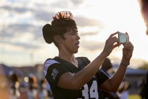 JSU alum and Vegas native Tammy Witt is overjoyed that her alma mater is visiting and performing in her hometown. (Photo by Charles A. Smith/JSU)