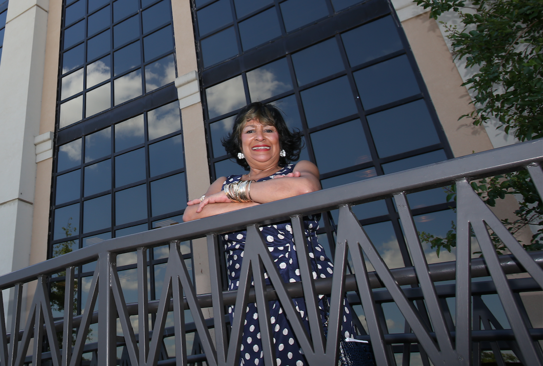 JSU President Carolyn W. Meyers gazes across the JSU Madison campus, which now offers full-degree programs that include a master’s in education as well as a number of certificate programs. Photo by Charles A. Smith/JSU.
