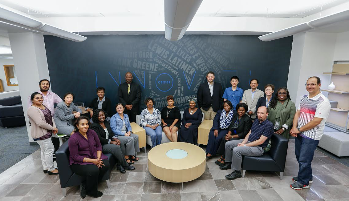 The 2016-2017 cohort of academy scholars. (Photo by Charles A. Smith/JSU)
