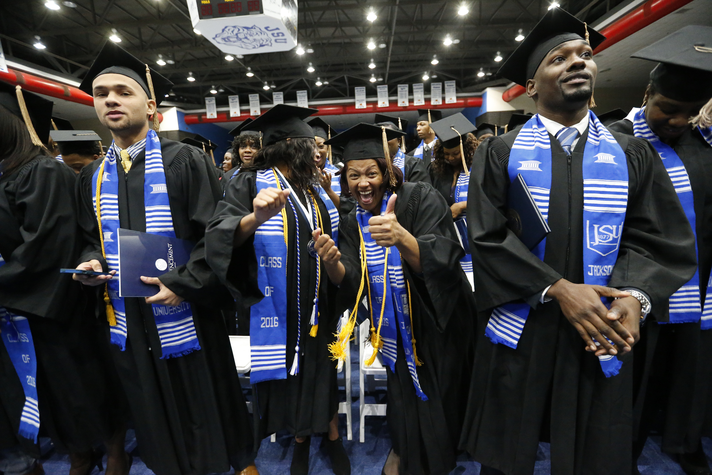 Jackson State University awarded over 400 degrees during their 2016 Fall commencement. (Photo by Charles A. Smith/JSU)