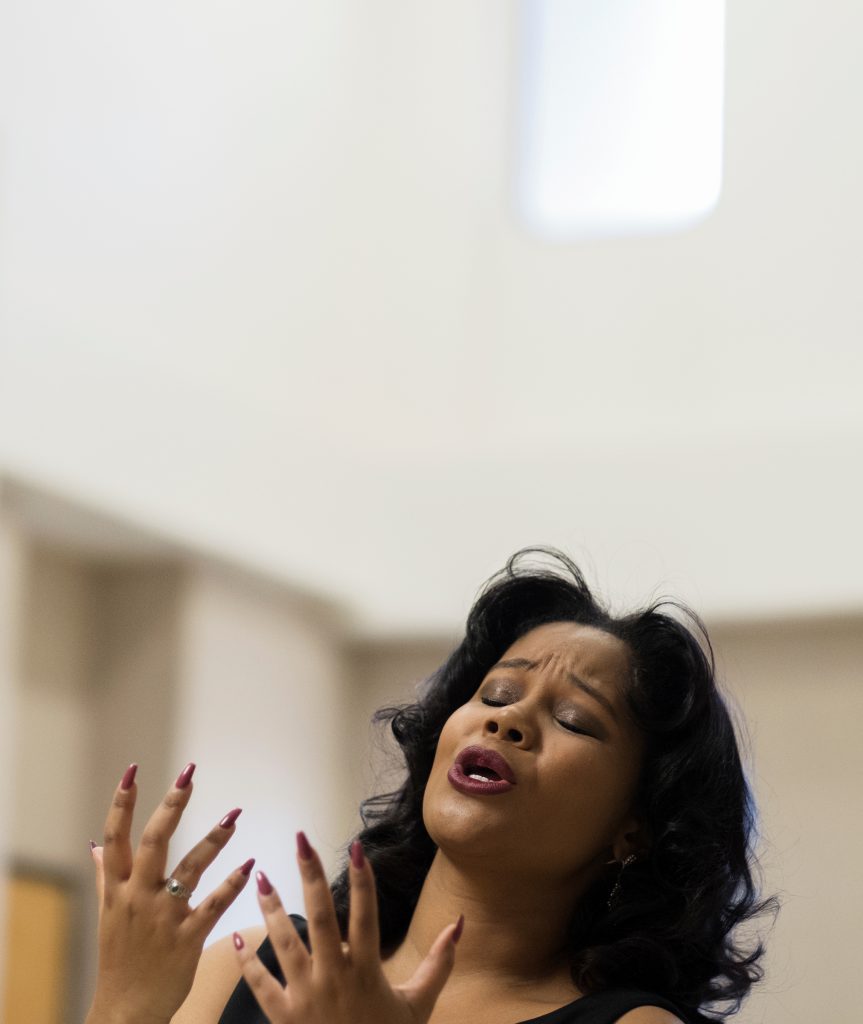 Watkins starred as the evil Queen of the Night in Mozart's opera "The Magic Flute" in Italy. (Charles A. Smith/JSU)