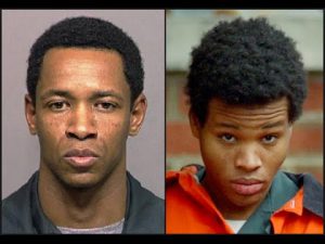 John Muhammad, left, was executed in 2009. His accomplice, Lee Boyd Malvo, was sentenced to life in prison without parole for murder, terrorism and firearms charges.
