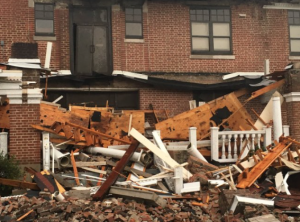 A devastating tornado wreaked havoc late last month on a number of buildings on the campus of William Cary College in Hattiesburg.