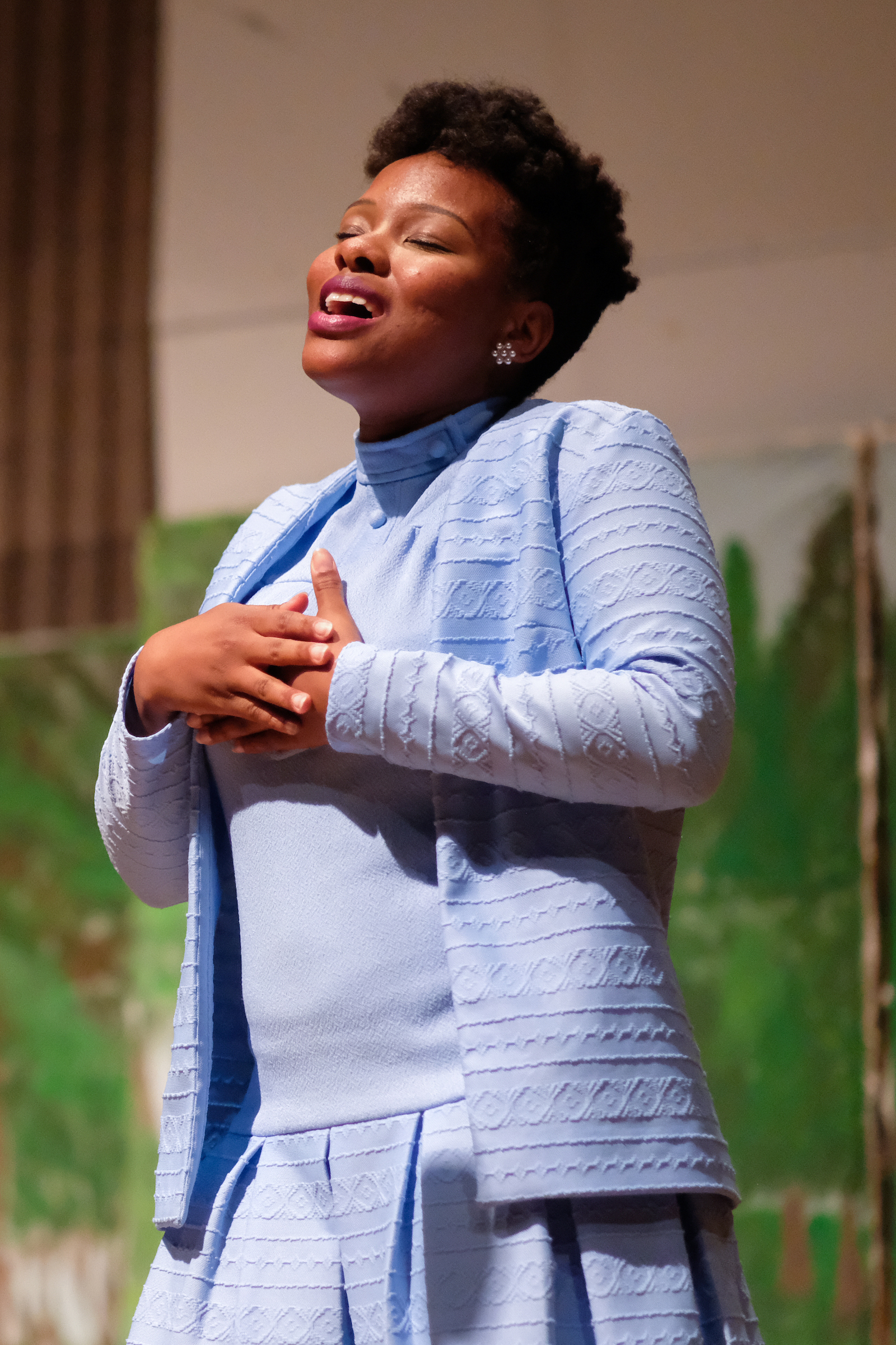 Keitra Wilson is Julie in "Can't Help Lovin' Dat Man of Mine" from the musical "Show Boat" by Jerome Kern. (Charles. A. Smith/JSU)