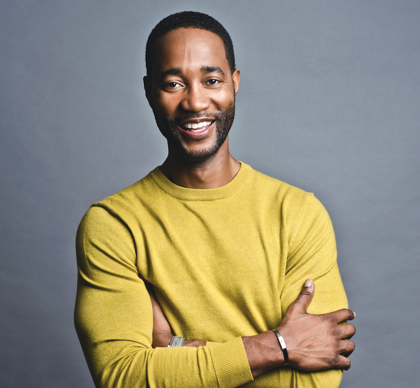 JSU theater professor Yohance Myles describes his role in Fox’s “Shot Fired” as an emotional experience because of intense storyline about police shootings. A real-life father, Myles said his own children are prominently in his mind especially over the issue of violence against American-Americans. (Photo courtesy of Birdie Thompson/Styling by Joseph Adivari)