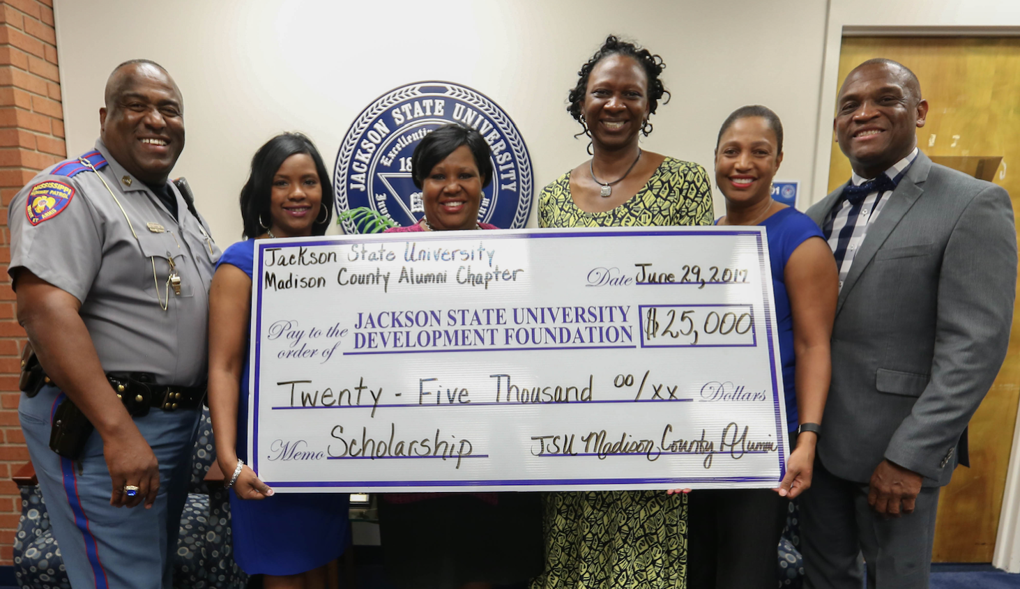 MC Endowment Check Presentation
