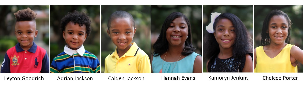 2017 Little Mister and Junior Miss JSU Constestants