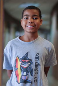 Kristopher Gaylor said one of his favorite experiences at camp was dancing to the song 'Gullah, Gullah Island' by local rap artist Silas. (Photo by Charles A. Smith/JSU)