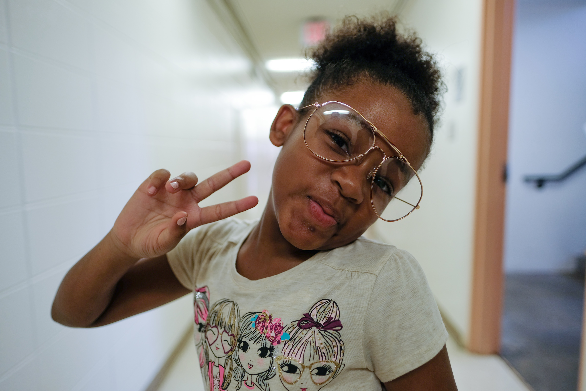 A future Jackson State Tiger shows that it takes a maximum level of coolness to wear the white and blue. (Photo by Charles A. Smith/JSU)