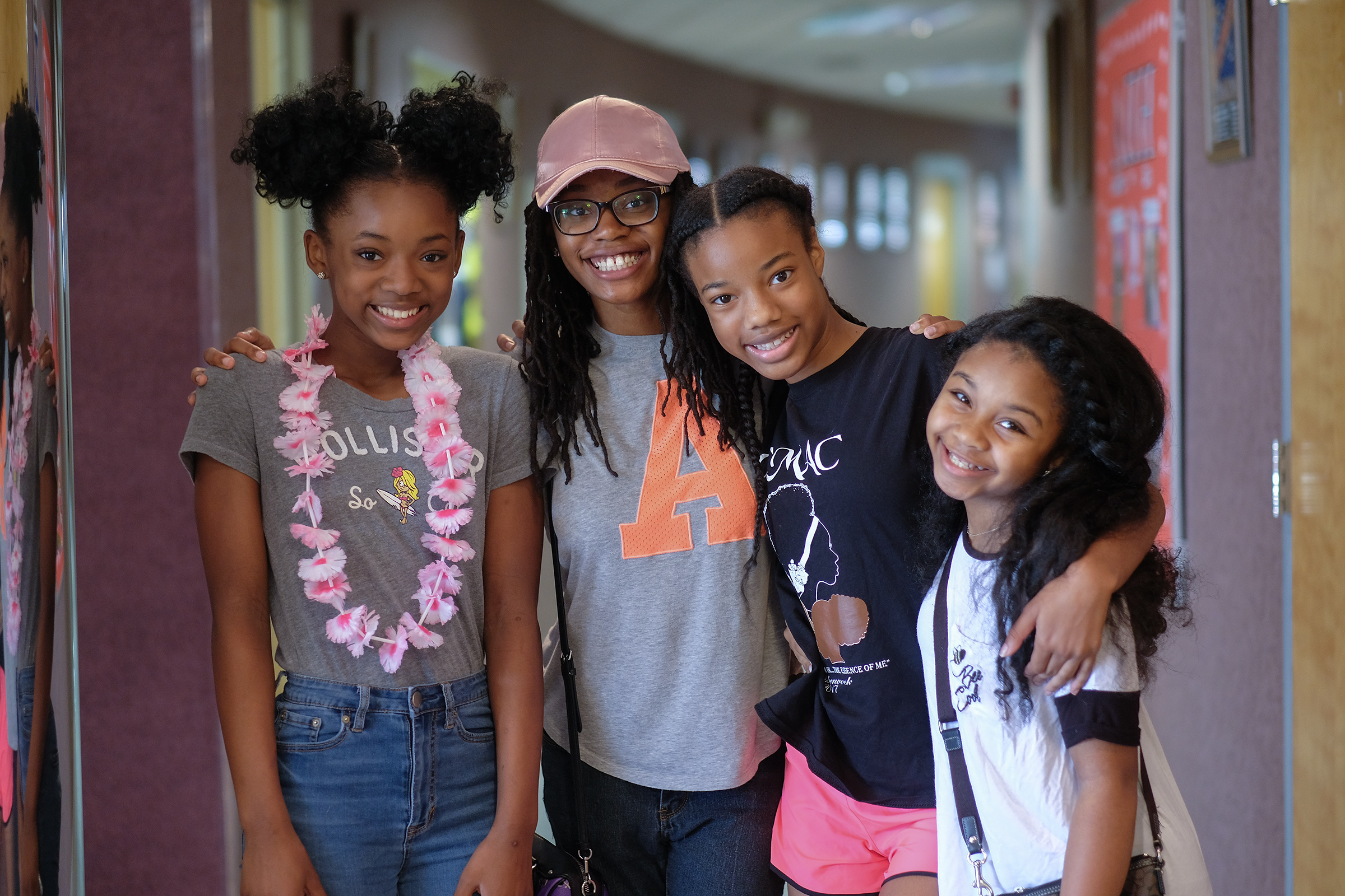Students are all smiles at Jackson State University's Summer Theatre Camp. (Photo by Charles A. Smith/JSU)