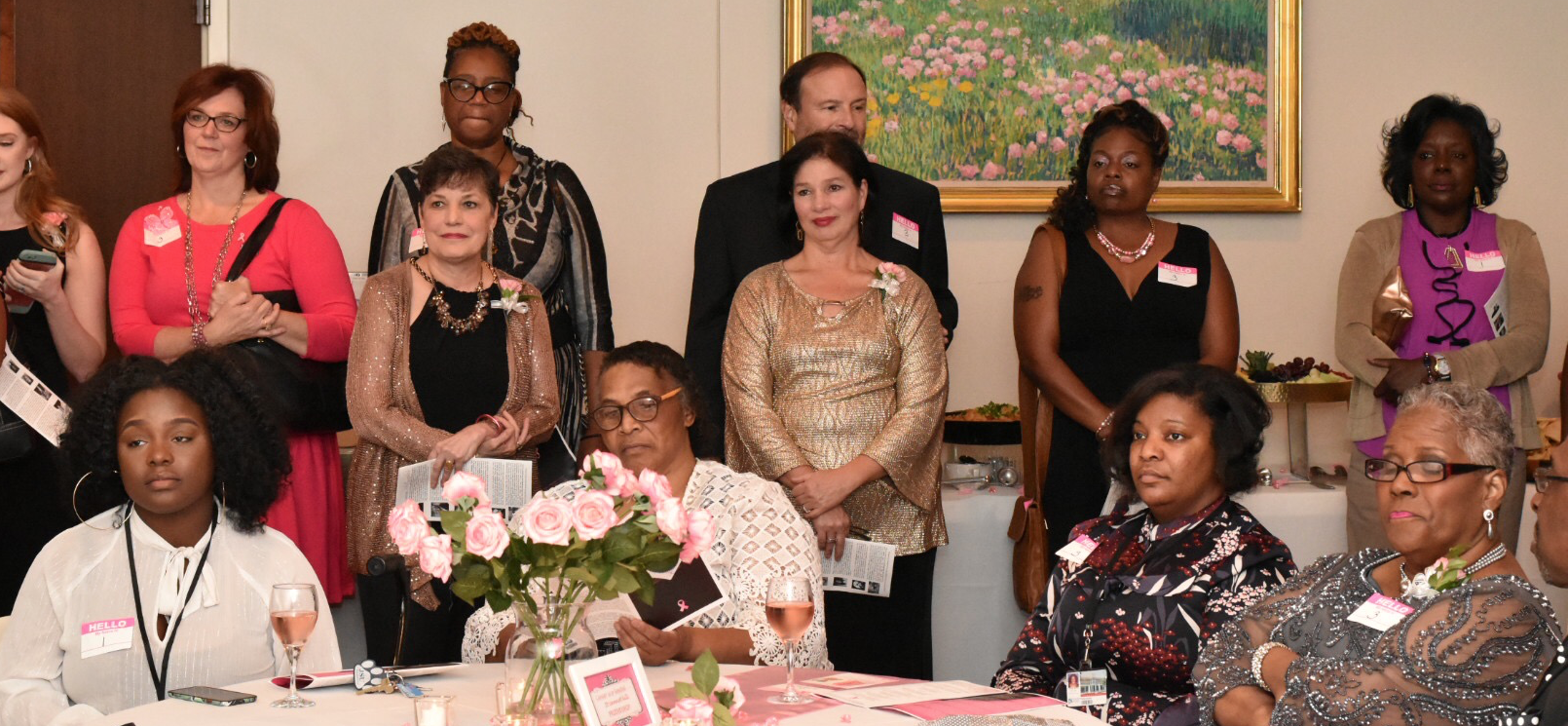 Survivors and supporters assembled inside the museum to celebrate the powerful exhibition of “The Beauty of Cancer.”