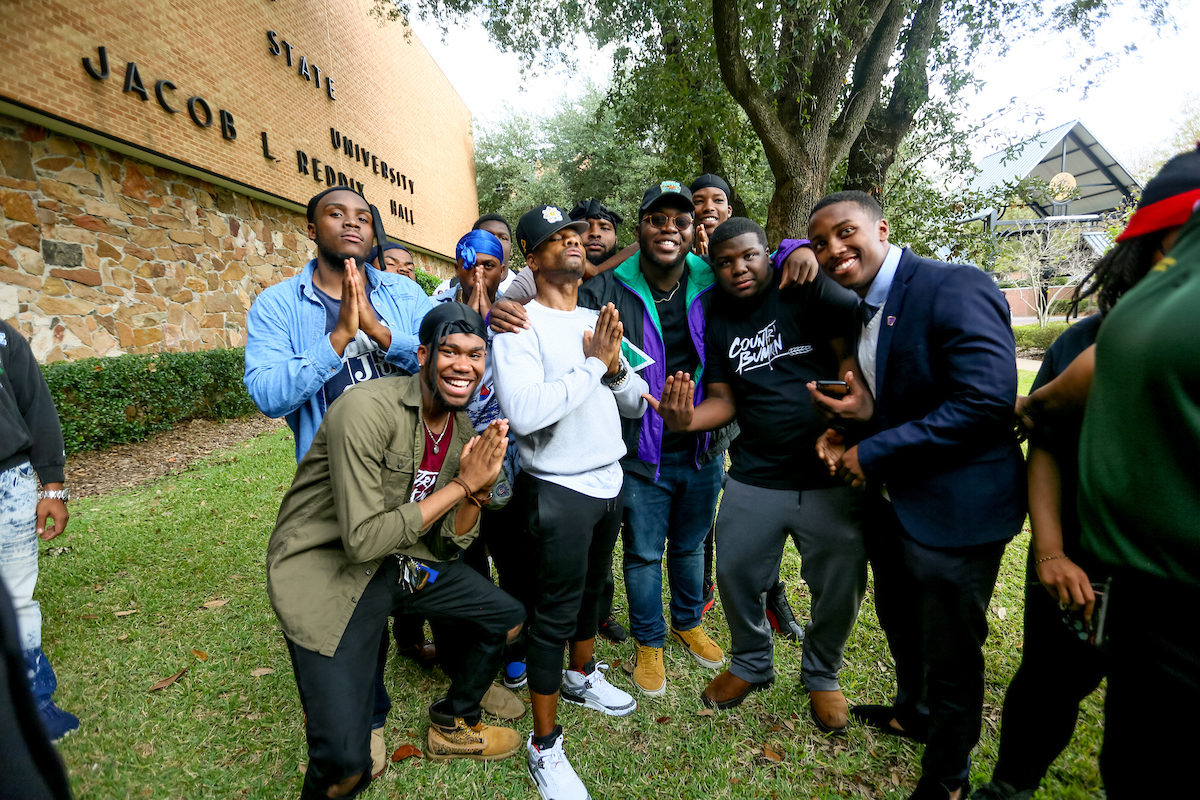 Gospel artist Kirk Franklin combines contemporary Christian and hip-hop for a strong, compelling and an emotional mix of music that resonates with youth. (Photo by Anissa Hidouk/JSU)