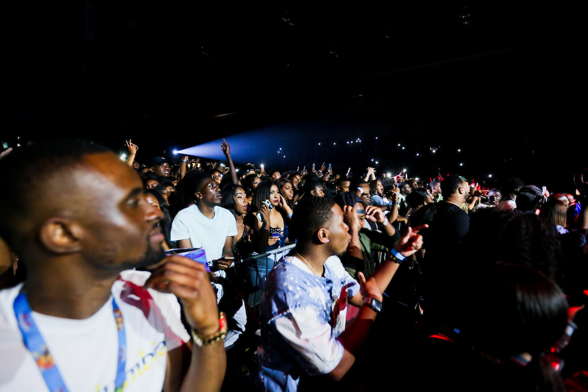 Throngs of fans witnessed a spectacular concert they will never forget. (Photo by Anissa Hidouk/JSU)