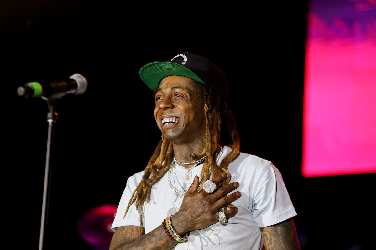 Headliner Lil Wayne stormed the stage with his signature style that pumped up the crowd inside the Lee E. Williams Athletics and Assembly Center. (Photo by Anissa Hidouk/JSU)