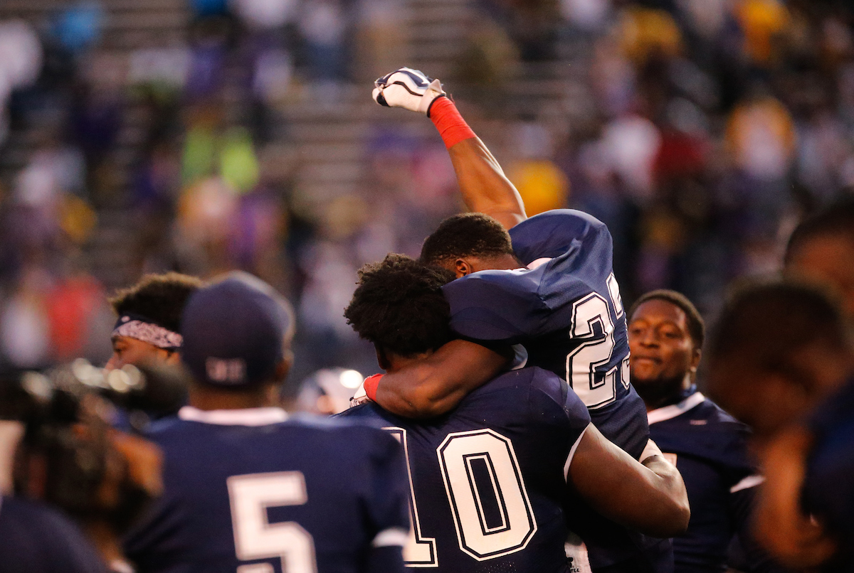 Emotions run high at the sweet taste of victory.