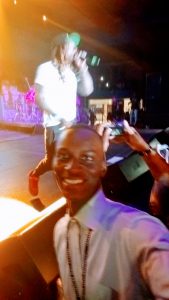 Ba was elated at the opportunity to see his rap music idol up close and personal.