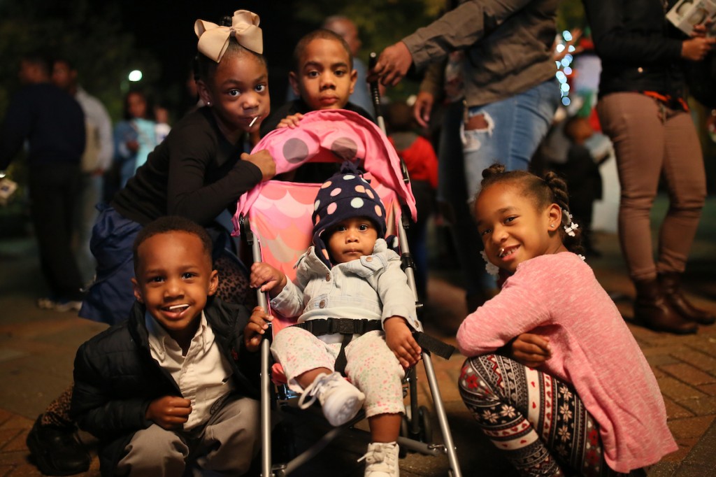 Camera shy? Not these angels. (Photo by Aron Smith/JSU)