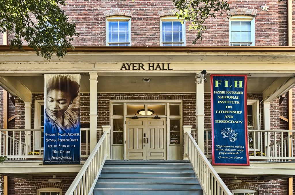 The Margaret Walker Center is housed inside of Ayer Hall at Jackson State University. (Photo by Charles A. Smith/JSU)