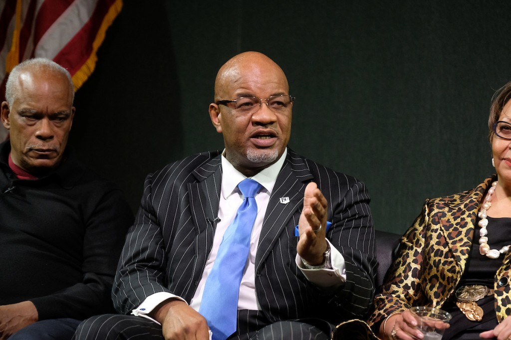 Bynum said the future of HBCUs mean “we must meet students where they are, change our pedagogy and the way we instruct.” (Photo by Charles A. Smith/JSU)