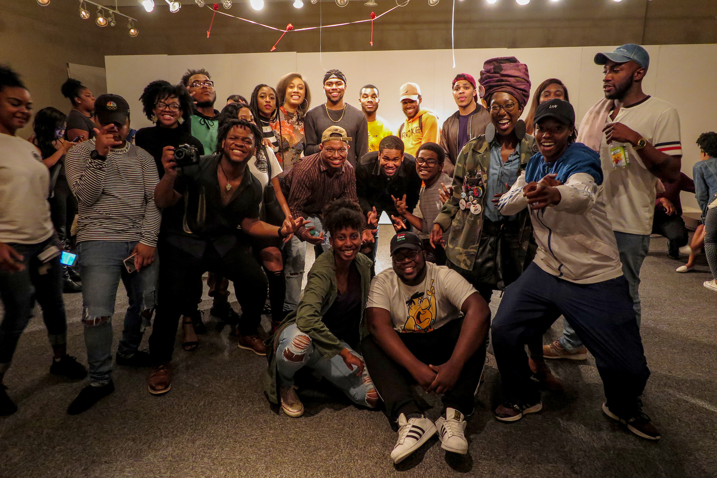 The creative arts collective Outspoken describes themselves as a family who encourage each other to embrace their talents. (Photo by Rachel James-Terry/JSU)