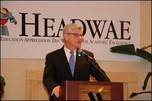 Mississippi Gov. Phil Bryant was the keynote speaker for HEADWAE.